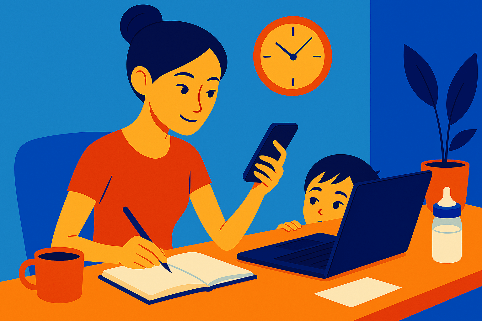 time tracking for mom entrepreneurs